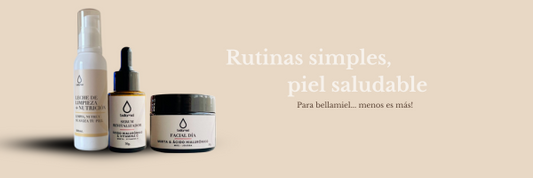 Rutinas simples, piel saludable