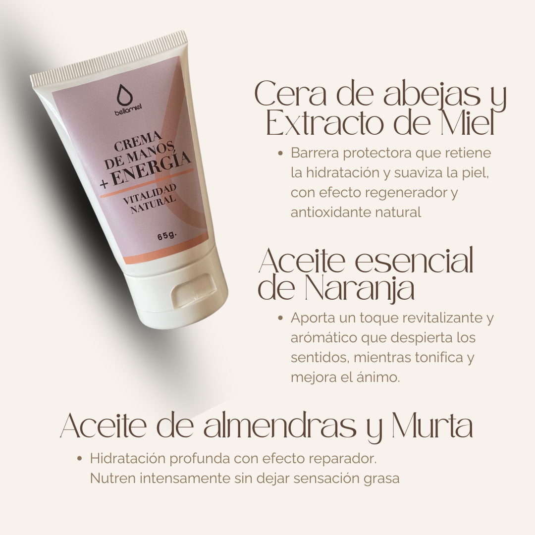 Crema de Manos Murta +Energia 65g
