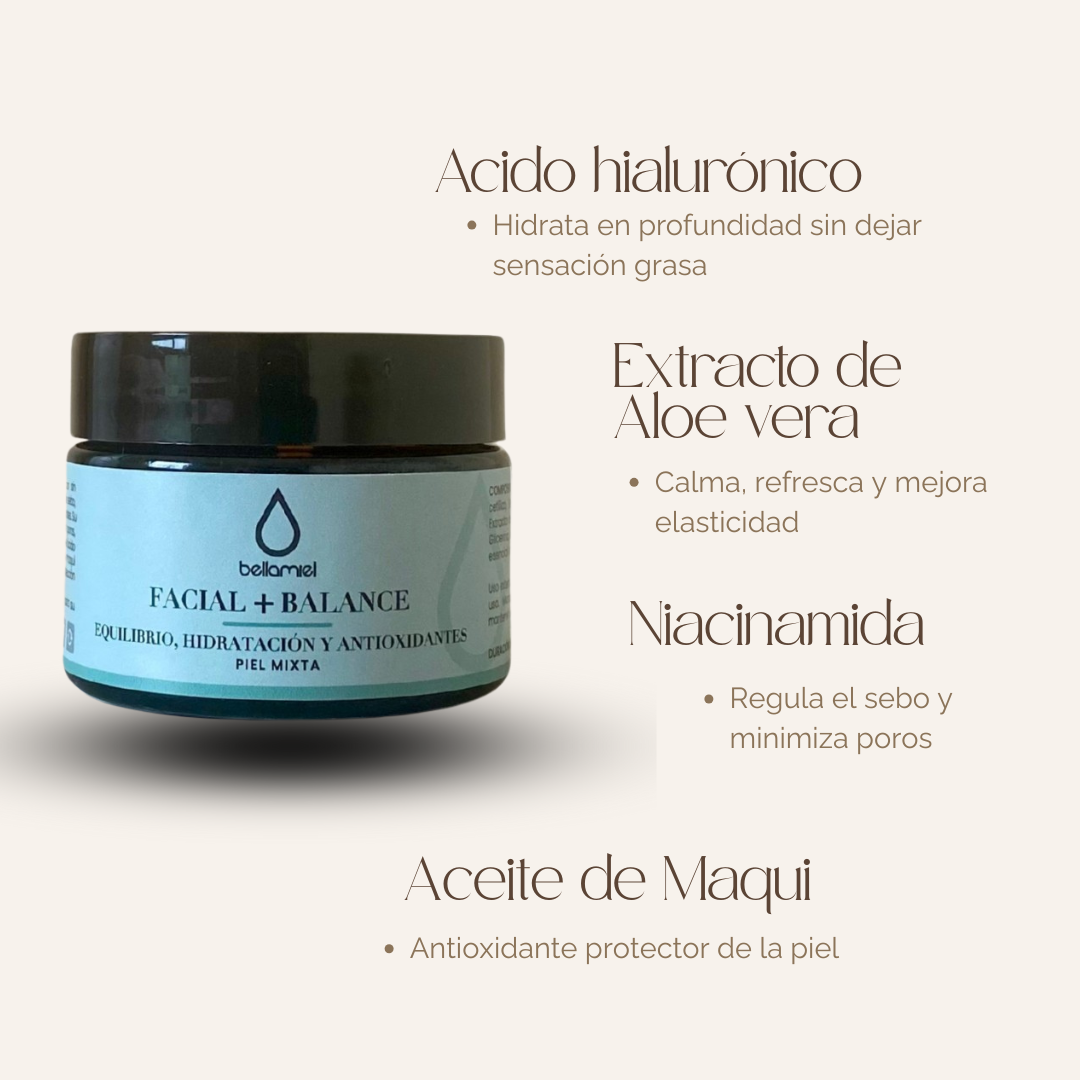 Crema Facial +Balance 50g