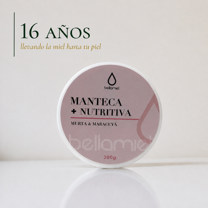 Manteca Corporal+ Nutritiva Murta y Maracuya  200g