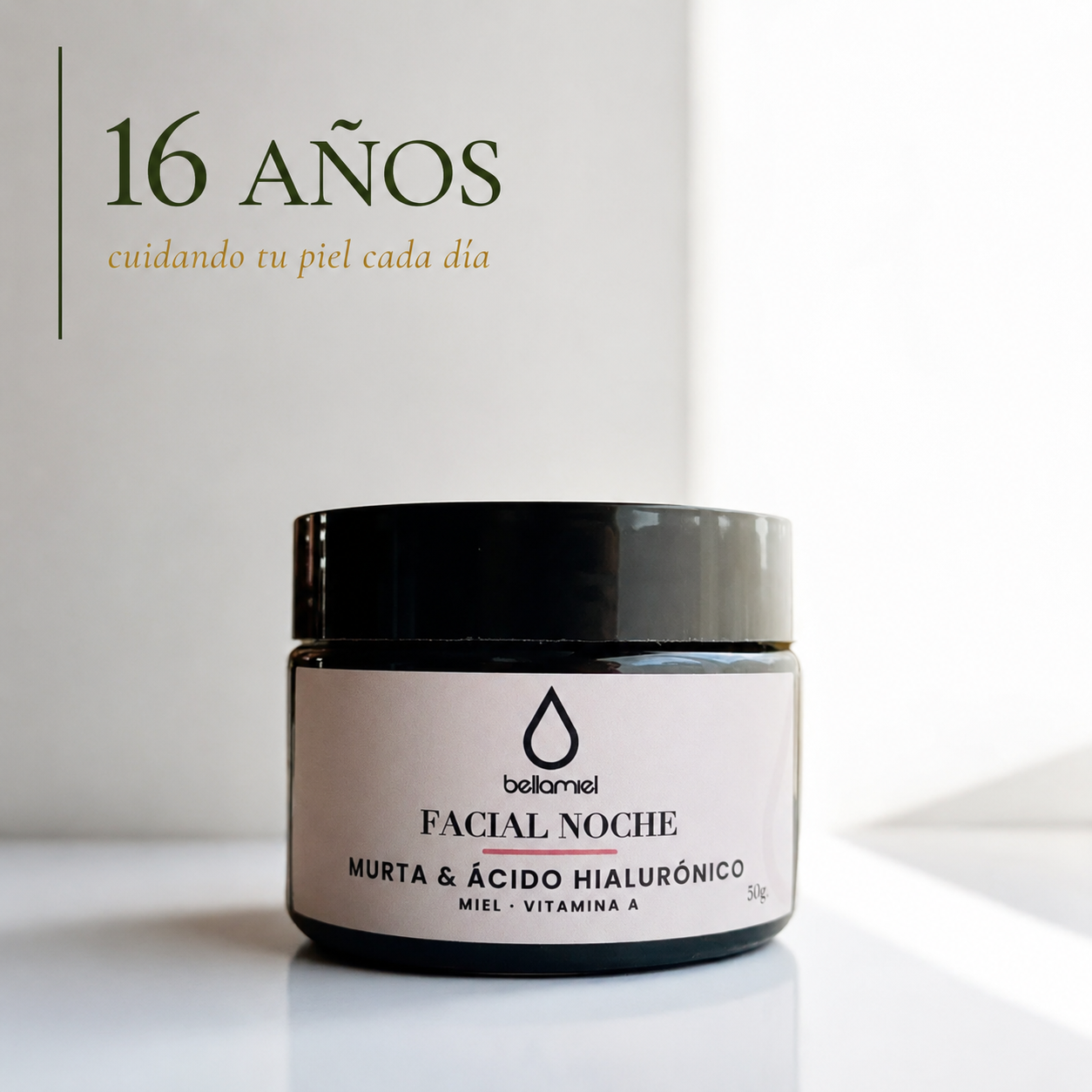 Facial nutritiva de noche  50g