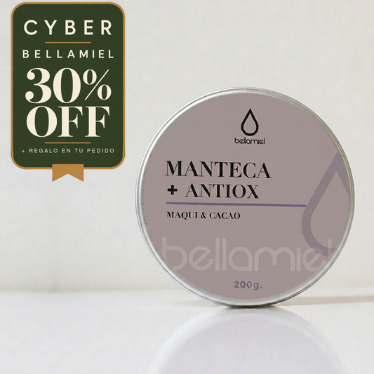 Manteca Corporal +Antiox  Maqui & Cacao 200g