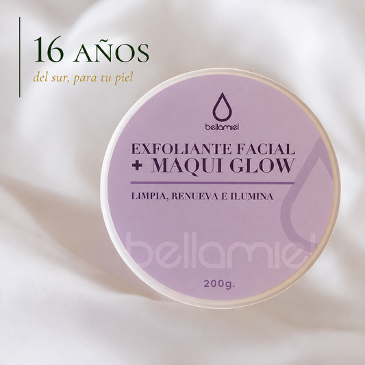 Exfoliante facial +Maqui Glow  200g