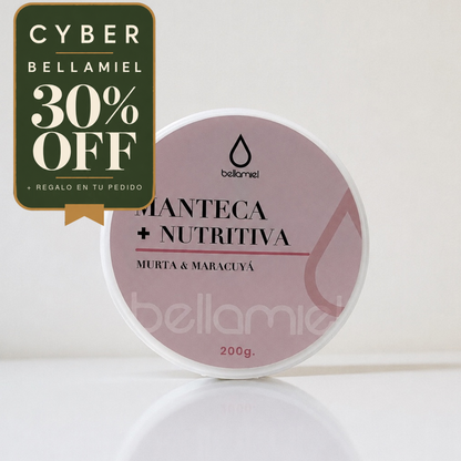 Manteca Corporal+ Nutritiva Murta y Maracuya  200g