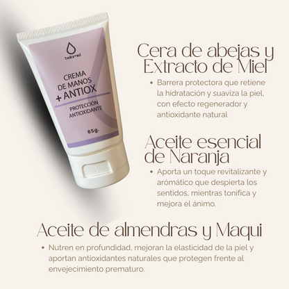 Crema de Manos Maqui +Antiox  65g