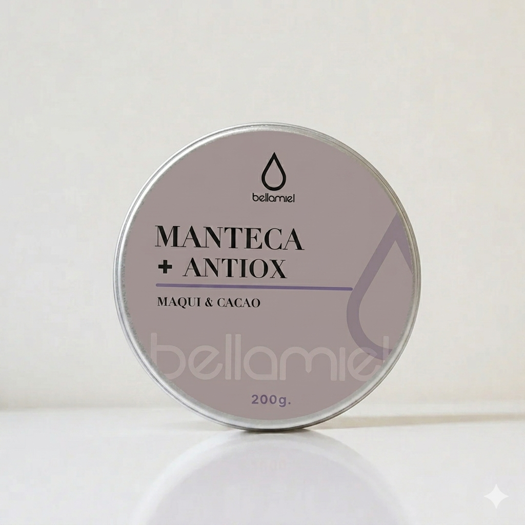 Manteca Corporal +Antiox  Maqui & Cacao 200g