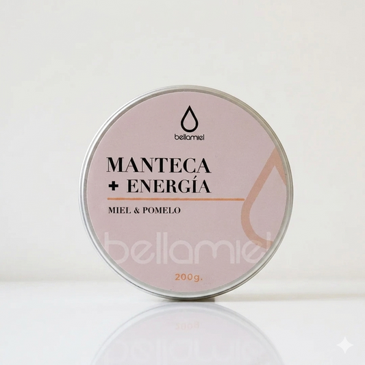 Manteca corporal +Energia  Miel & Pomelo  200g