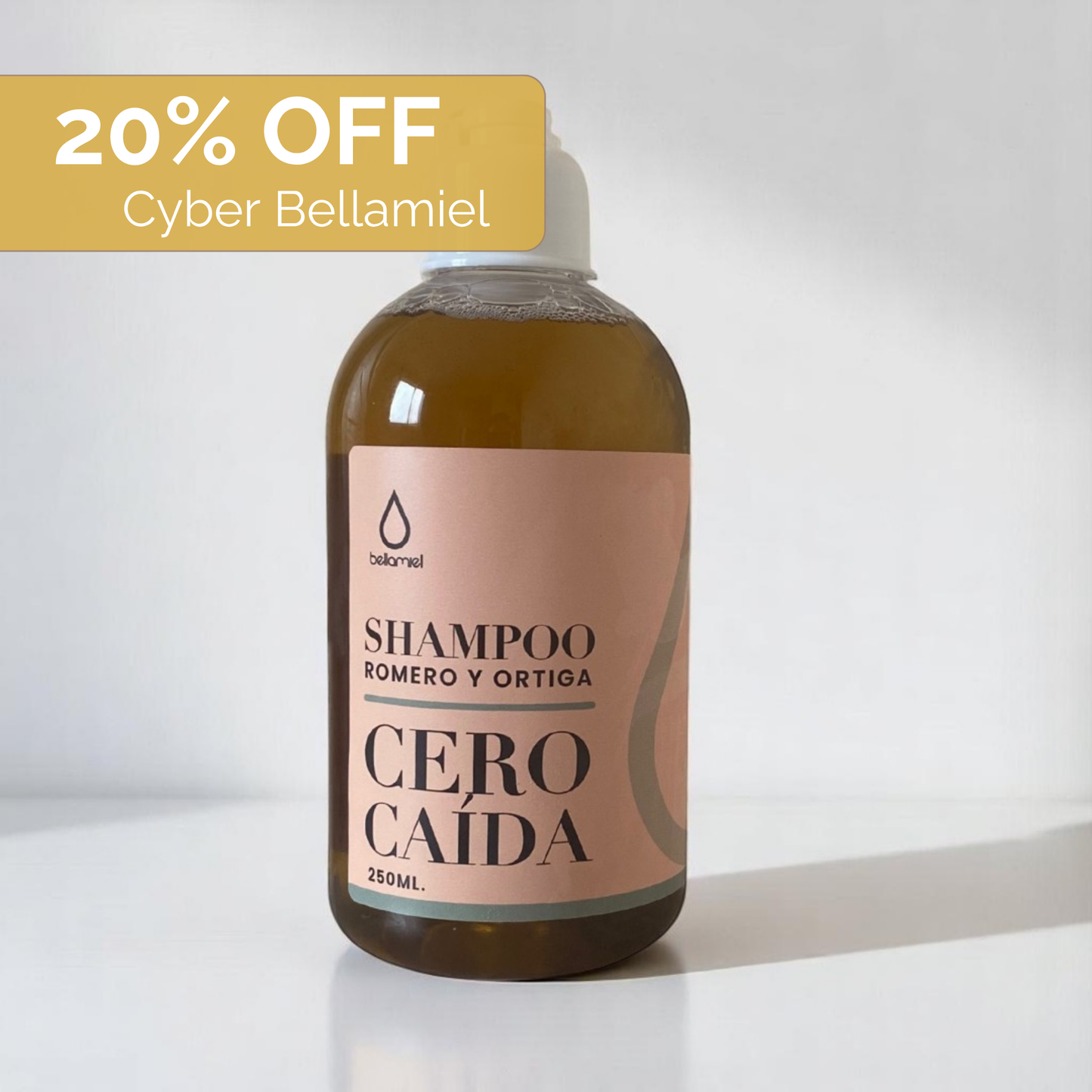 Shampoo 0 Caída Romero y Ortiga  250ml