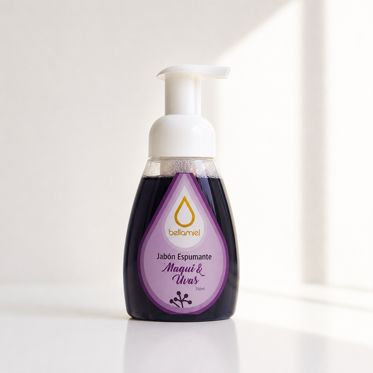 Jabón espuma Maqui y Uvas 250 ml
