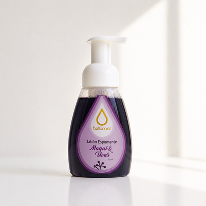 Jabón espuma Maqui y Uvas 250 ml