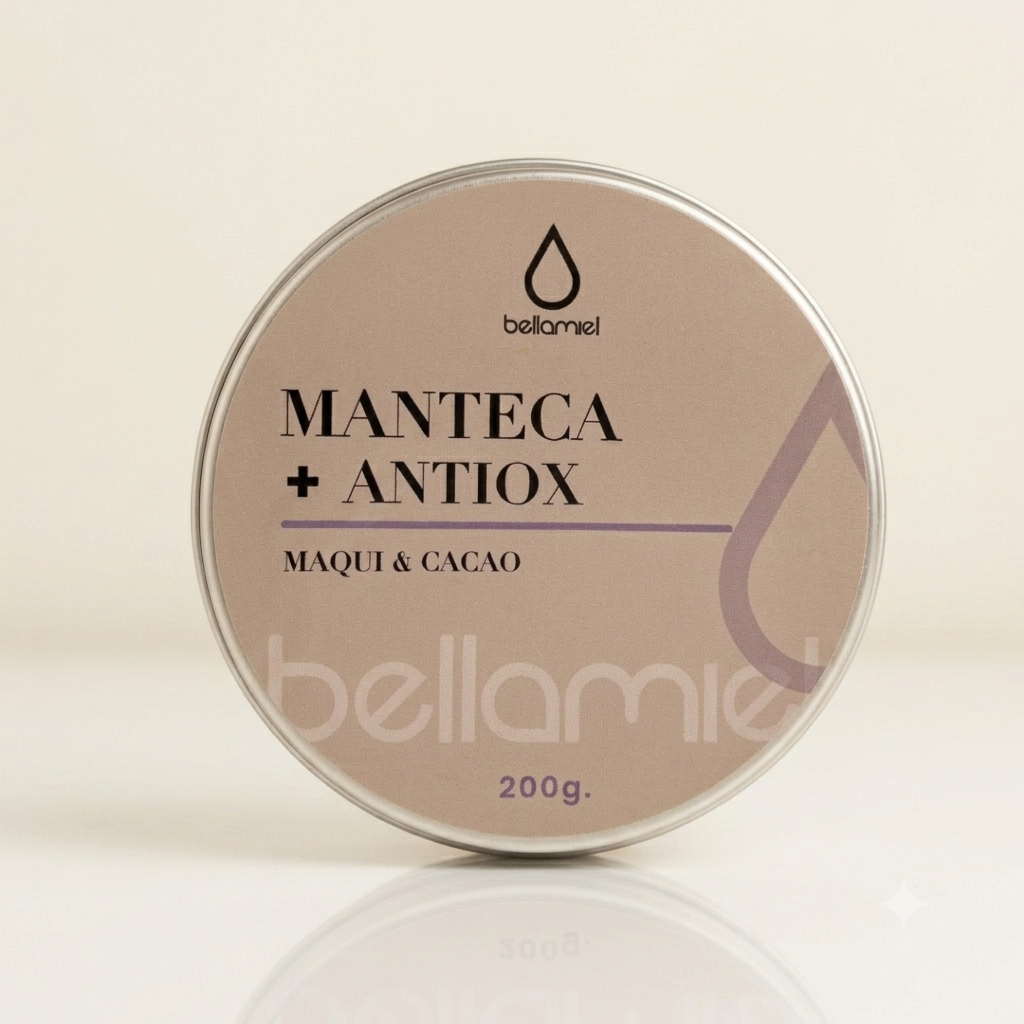 Manteca Corporal +Antiox  Maqui & Cacao 200g