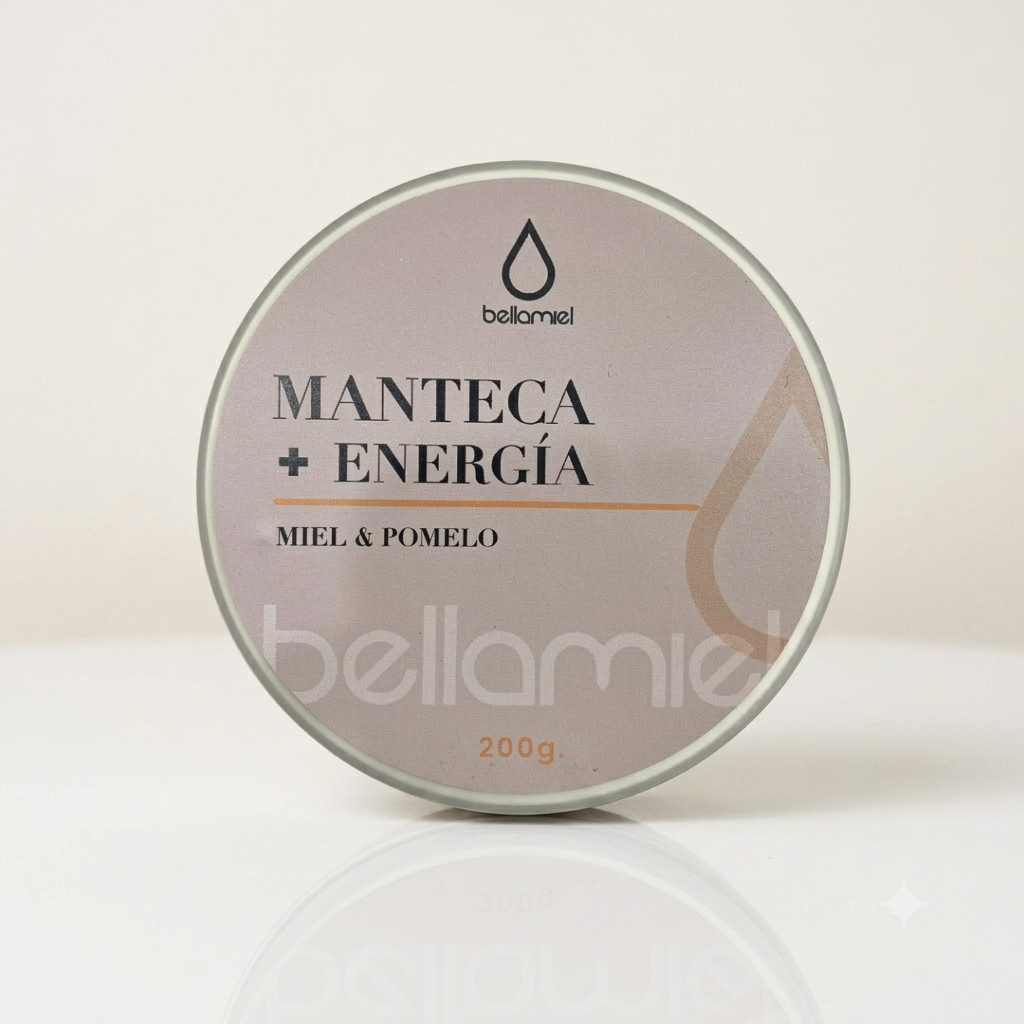 Manteca corporal +Energia  Miel & Pomelo  200g