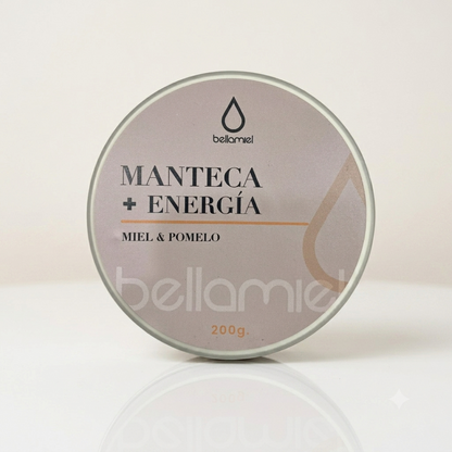 Manteca corporal +Energia  Miel & Pomelo  200g